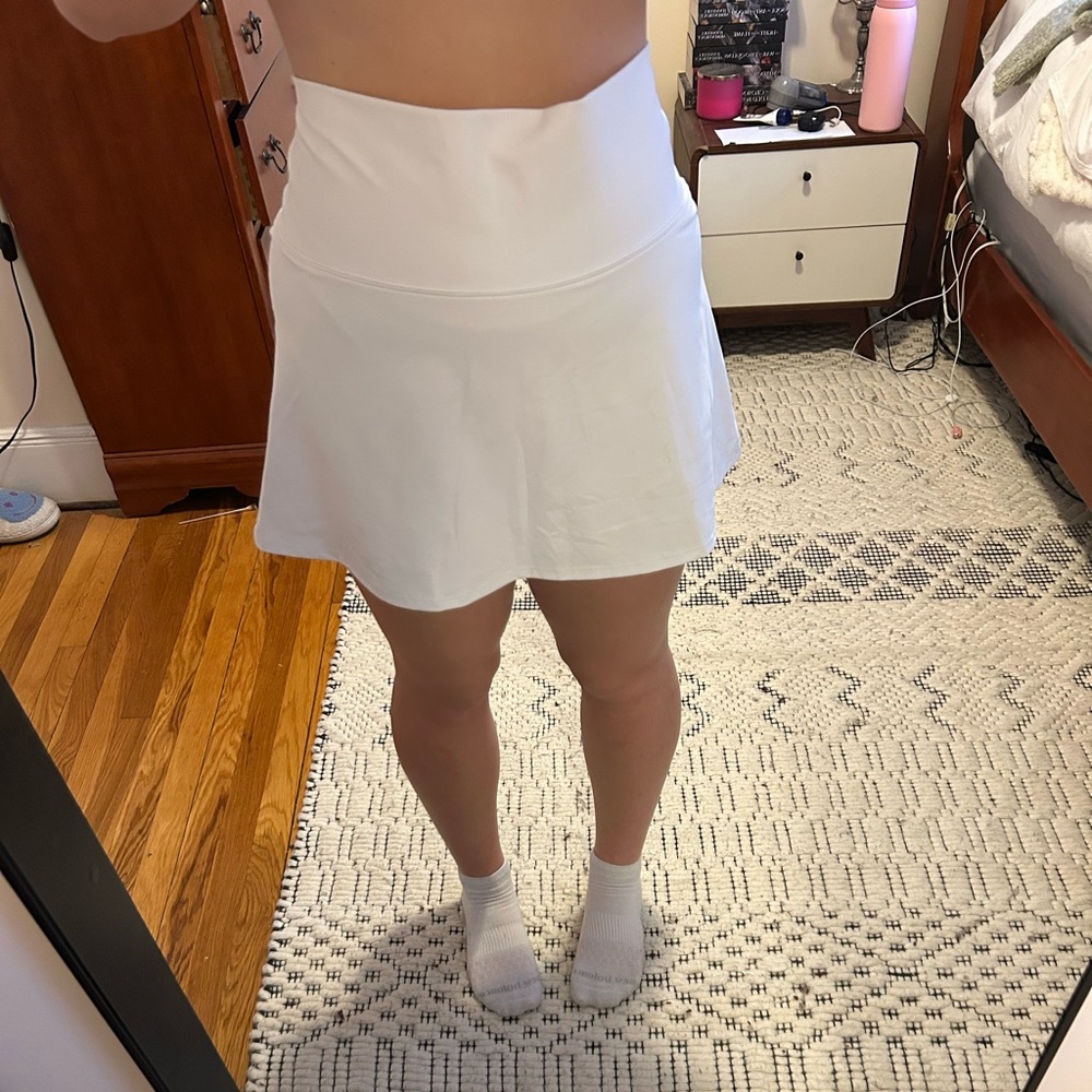 White Tennis Skirt